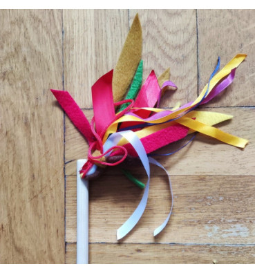 Wędka dla kota Wabik