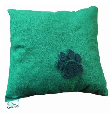 Poduszka S ciemny zielony